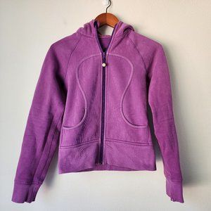 Lululemon, Women's Scuba Hoodie Jacket, Size 2, Old Style Lulu, Actiwear.